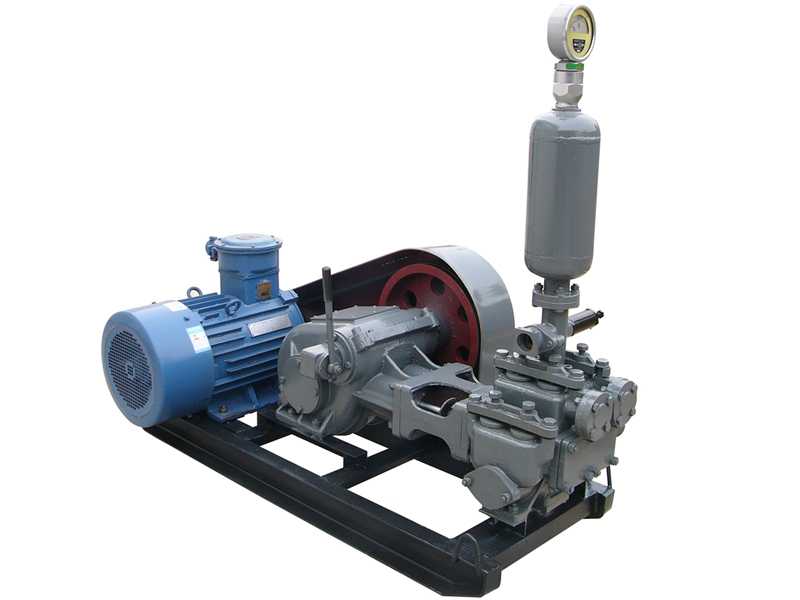 Electric grouting pump for mining